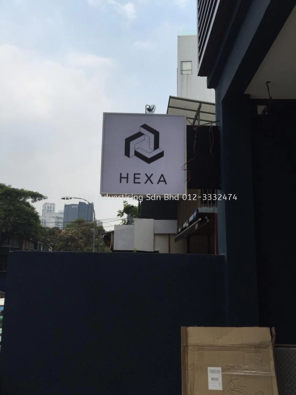 3D BOX UP LED FRONT LIT (HEXA HOTEL, KL, 2019)