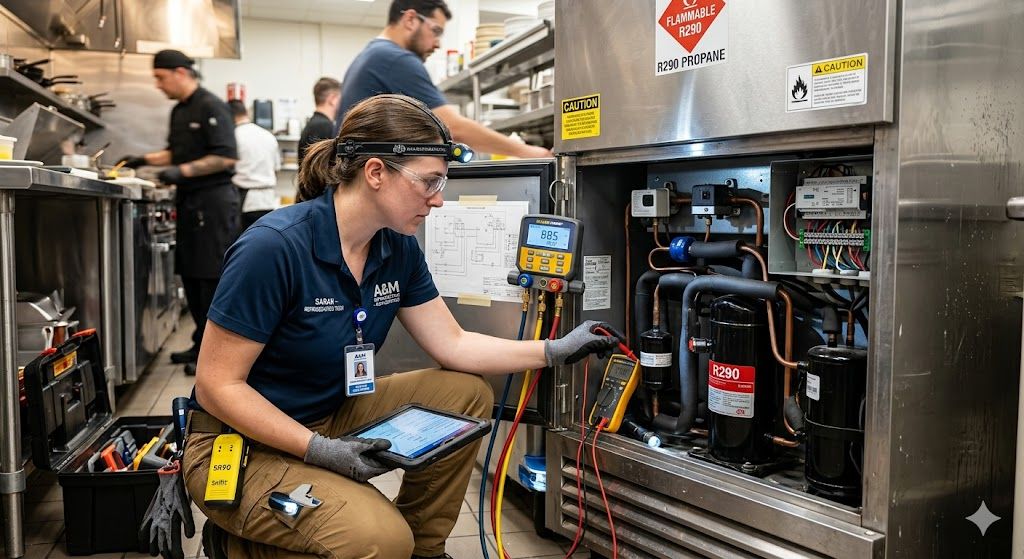R290 system troubleshooting