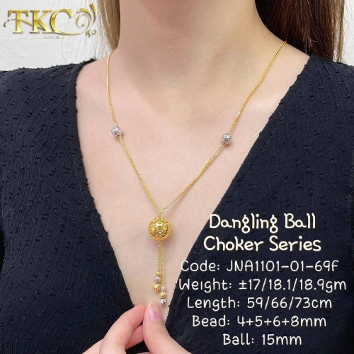 Dangling Ball Choker Series B