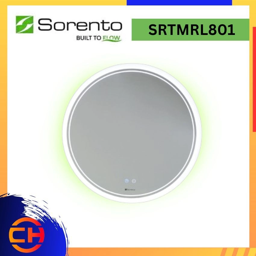 SORENTO BATHROOM FURNITURE SRTMRL801 FRAMELESS LED MIRRORS ( L700xW700mm )