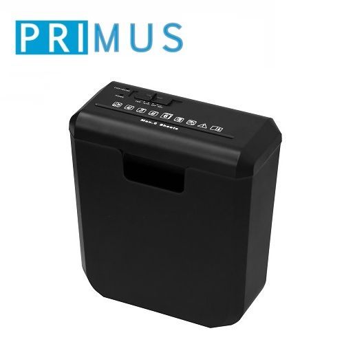 PRIMUS PRS-518S Paper Shredder (Shred Capacity: 6 Sheets, Strip Cut: 6mm, Bin Capacity: 10 Liters)