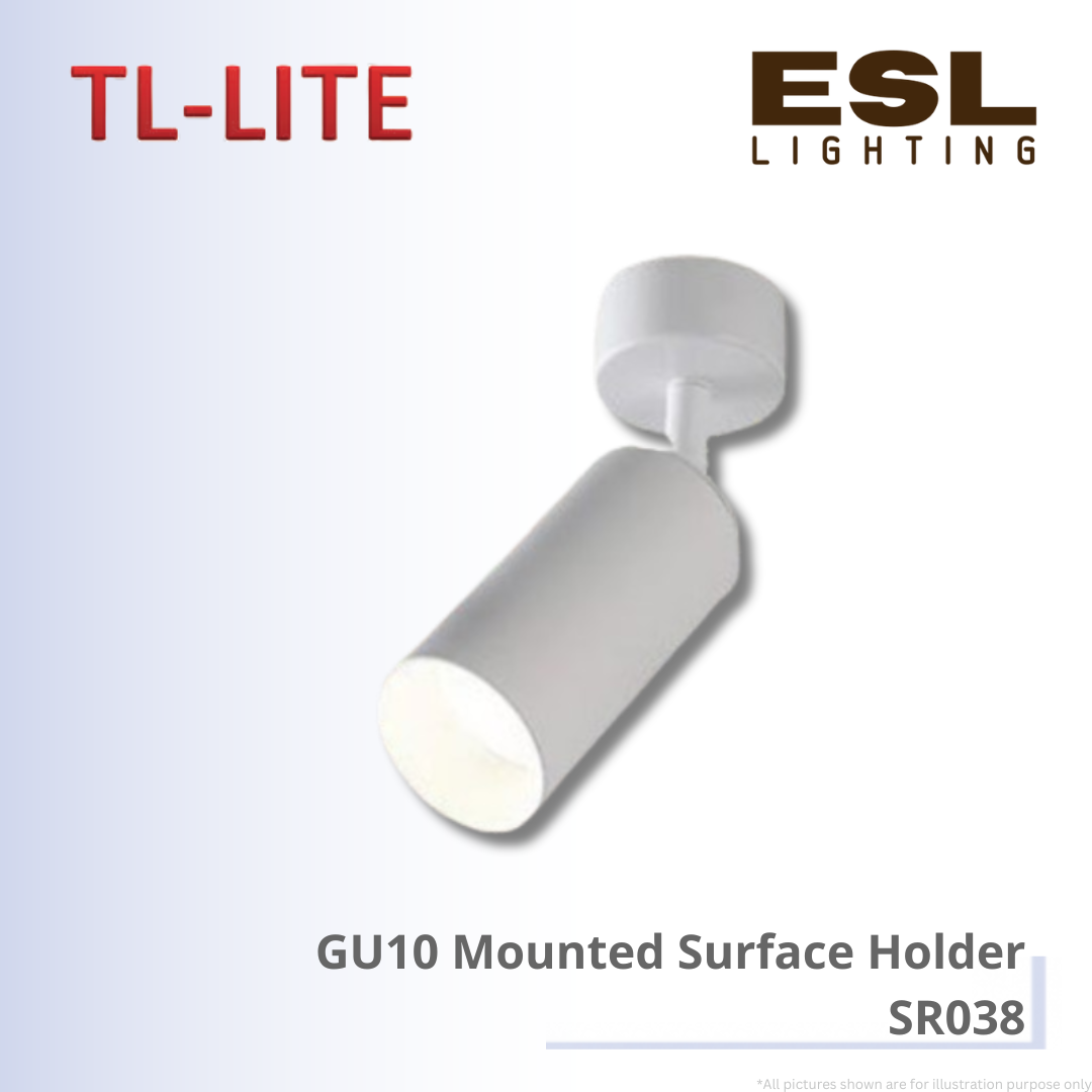 TL-LITE GU10 Mounted Surface Holder - SR038