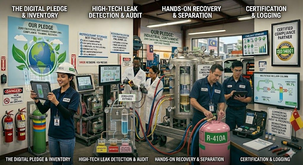 Commercial HVAC Refrigerant Management