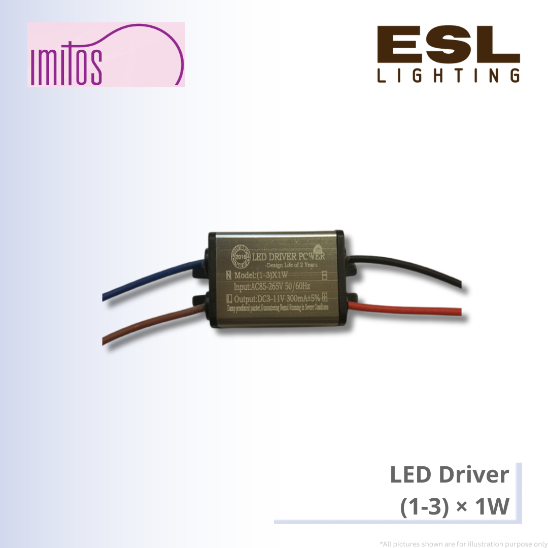 IMITOS LED Driver - (1-3) × 1W
