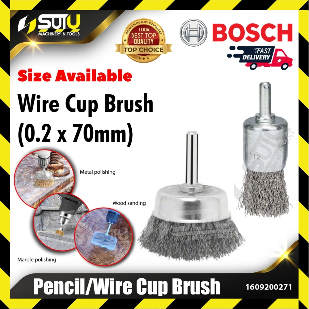 Wire Cup Brush 0.2x70mm (1609200271)