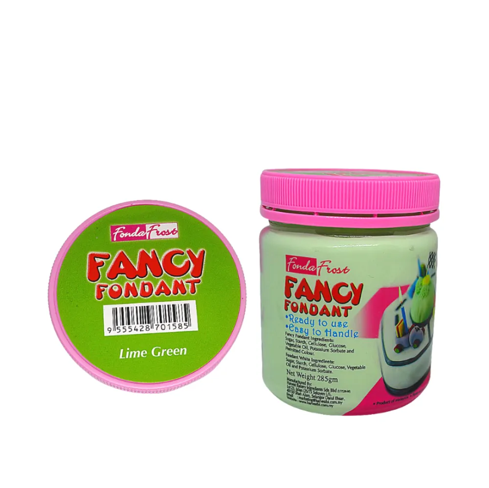 FONDANT FANCY LIME GREEN 285GM/ 1CTN