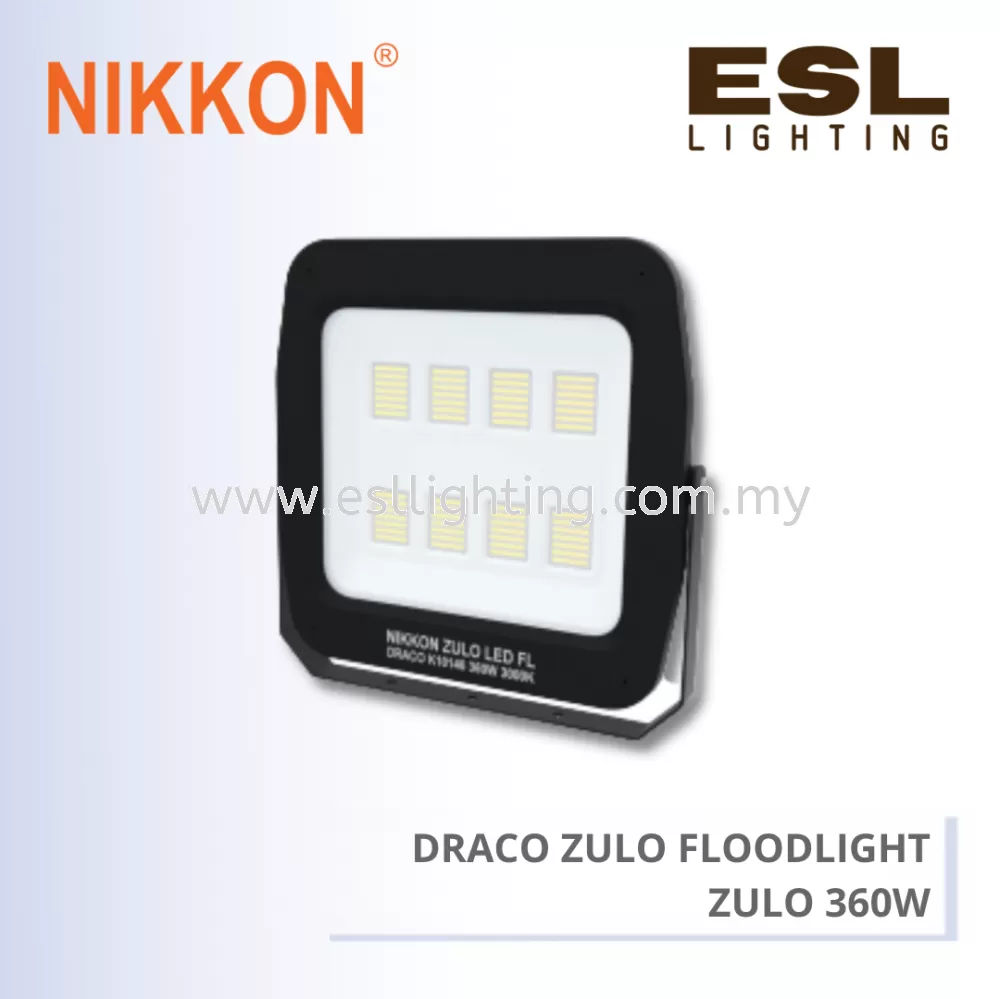 [DISCONTINUE] NIKKON LED FLOODLIGHT DRACO ZULO FLOODLIGHT ZULO 360W - K10146 360W