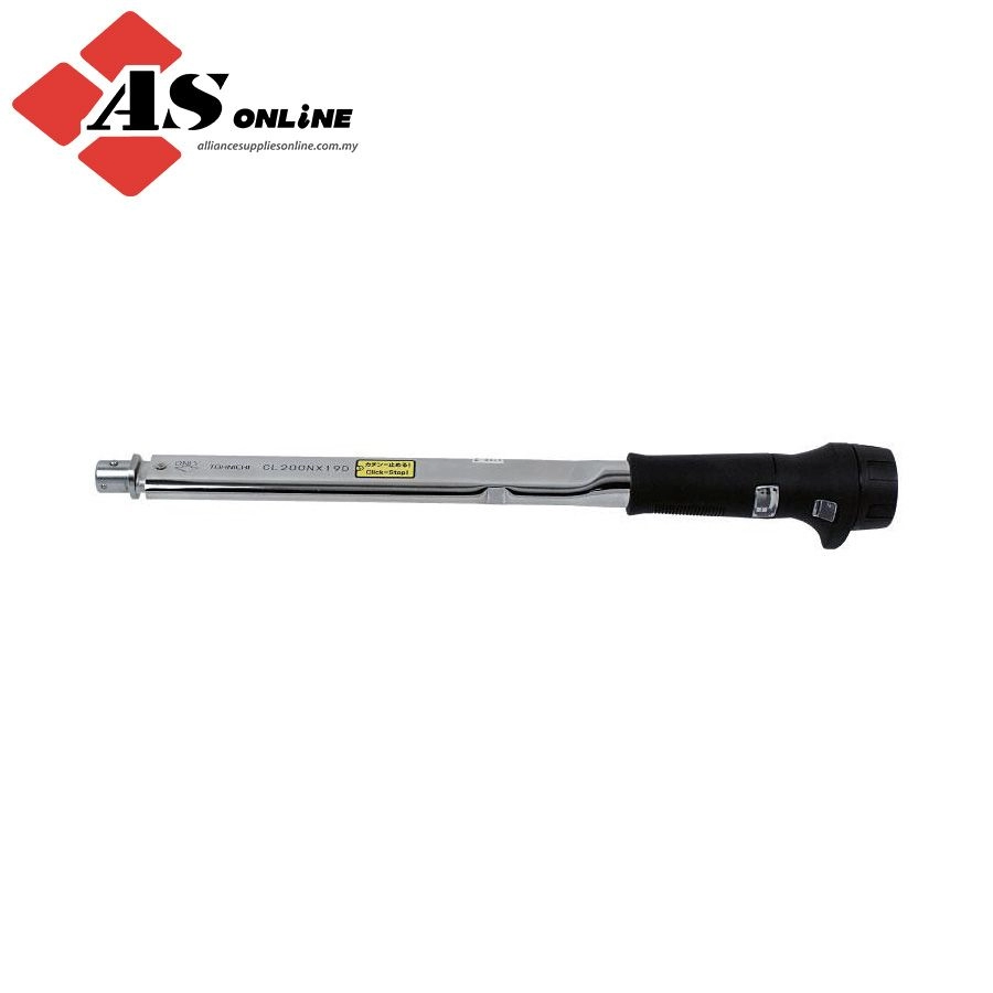 TOHNICHI CL / CLE Interchangeable Head Type Adjustable Torque Wrench / Model: CL200NX19D