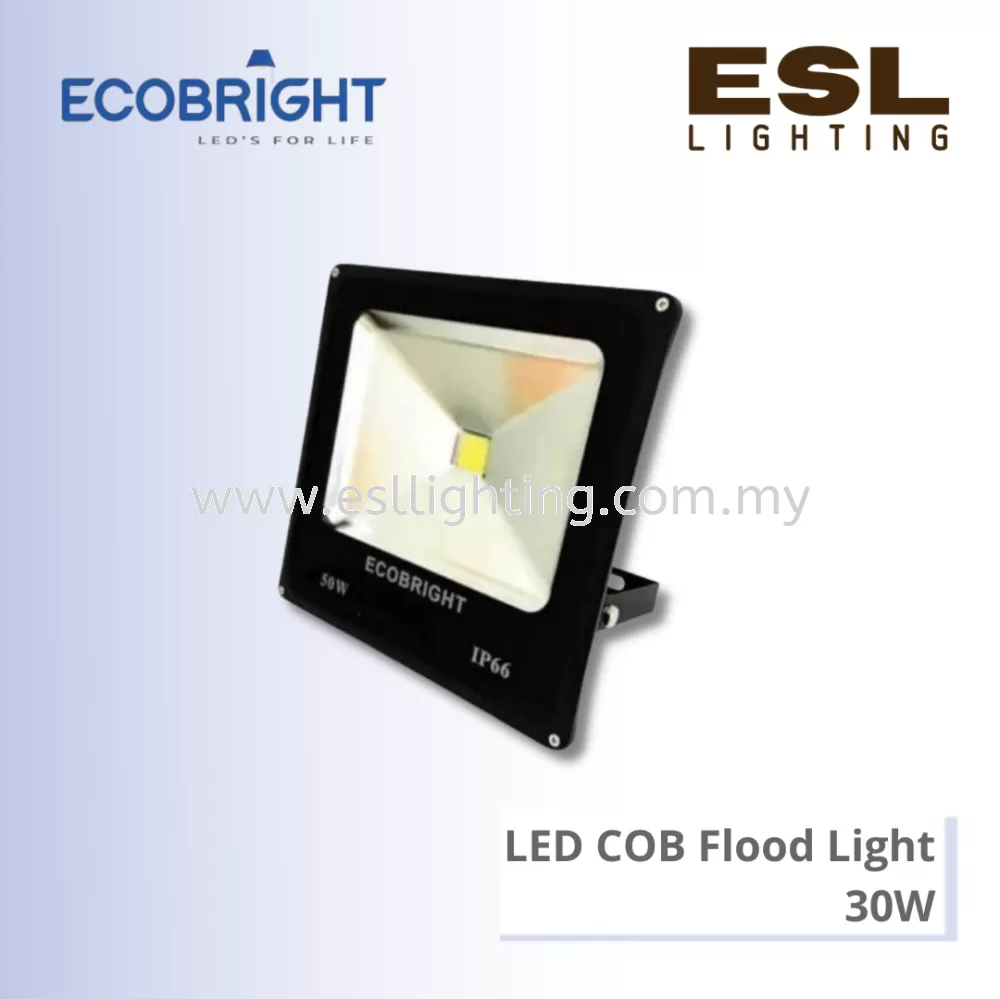 ECOBRIGHT LED COB Flood Light 30W - 30WSL(DC12V) IP65