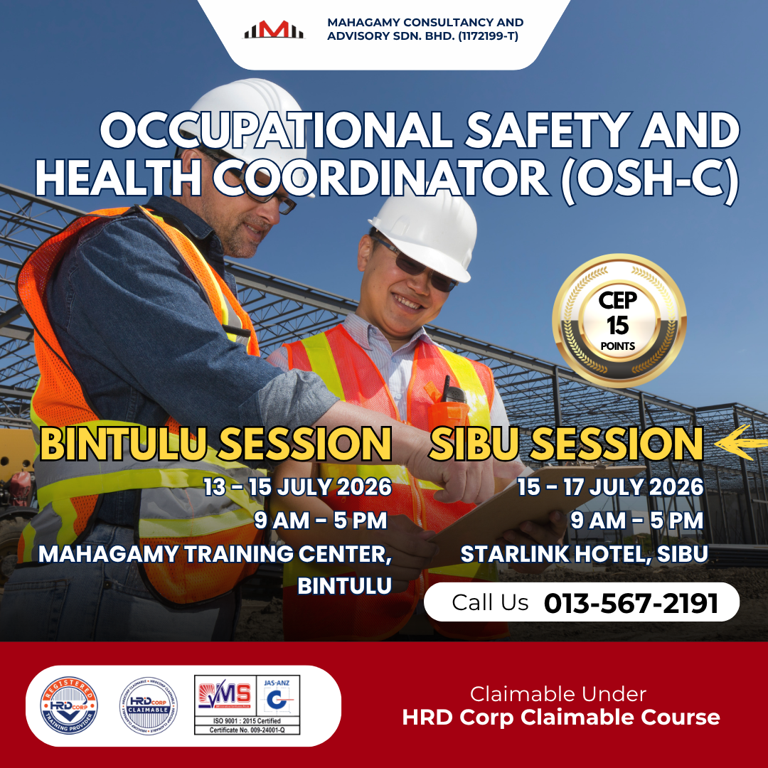 Occupational Safety And Health Coordinator (OSH-C) Trained Person Programme