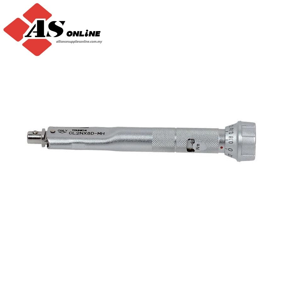 TOHNICHI CL-MH Interchangeable Head Type Adjustable Torque Wrench / Model: CL2NX8D-MH