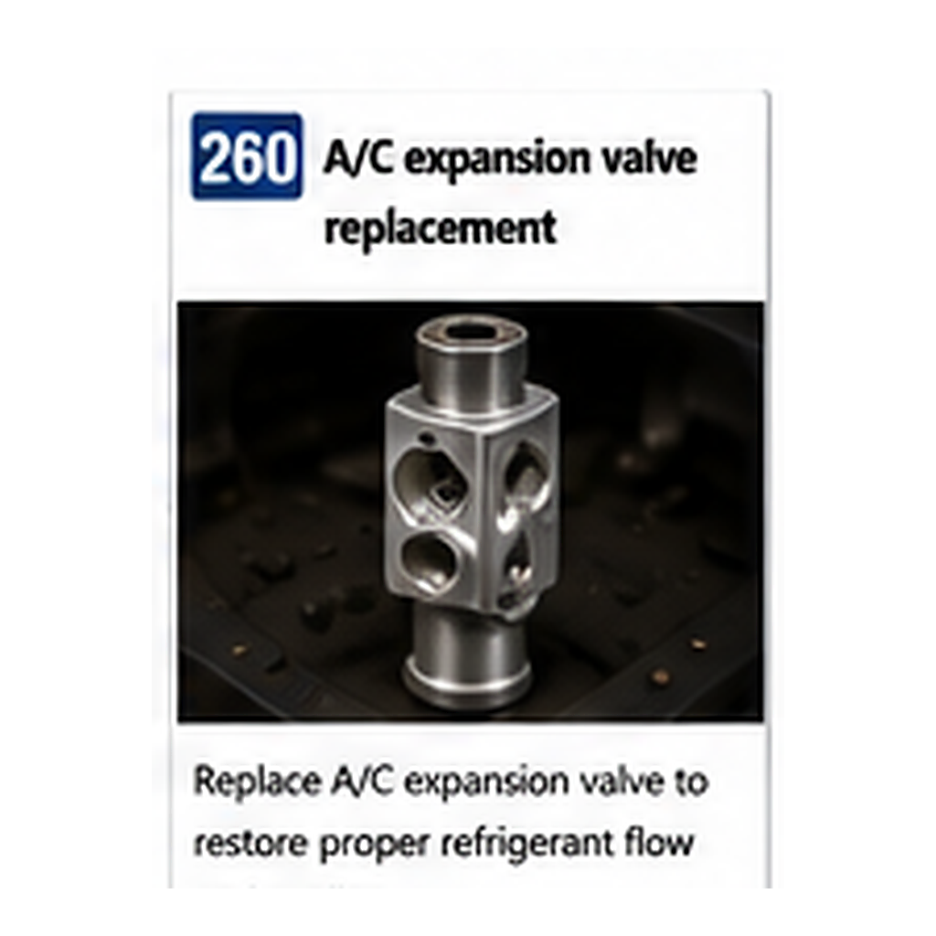 Ac Expansion Valve Replacement