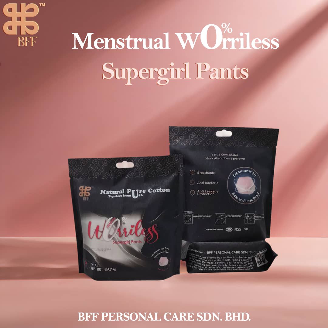 Supergirl Pants - Disposable Menstrual Pants