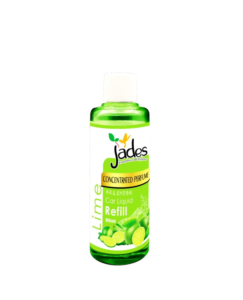 Jades Concentrated Liquid Perfume 80ml - Lime (Air Freshener Car)