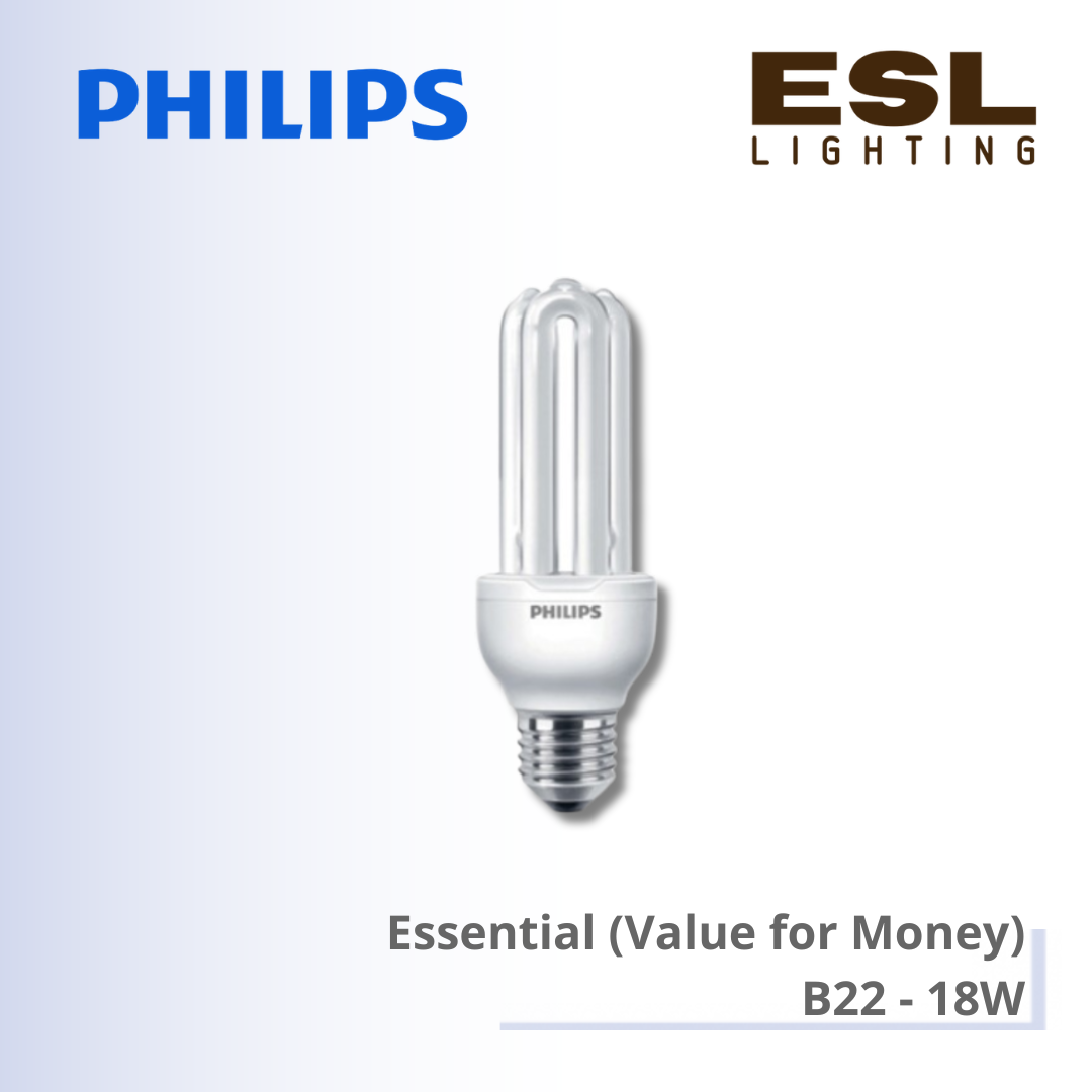 Philips Essential (Value for Money) B22 - 18W