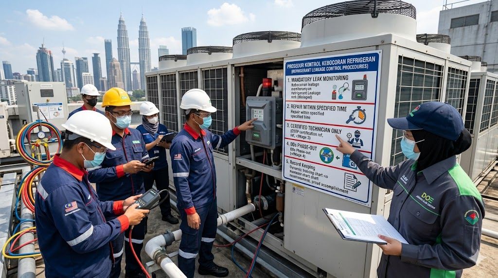 refrigerant leakage environmental regulations Malaysia