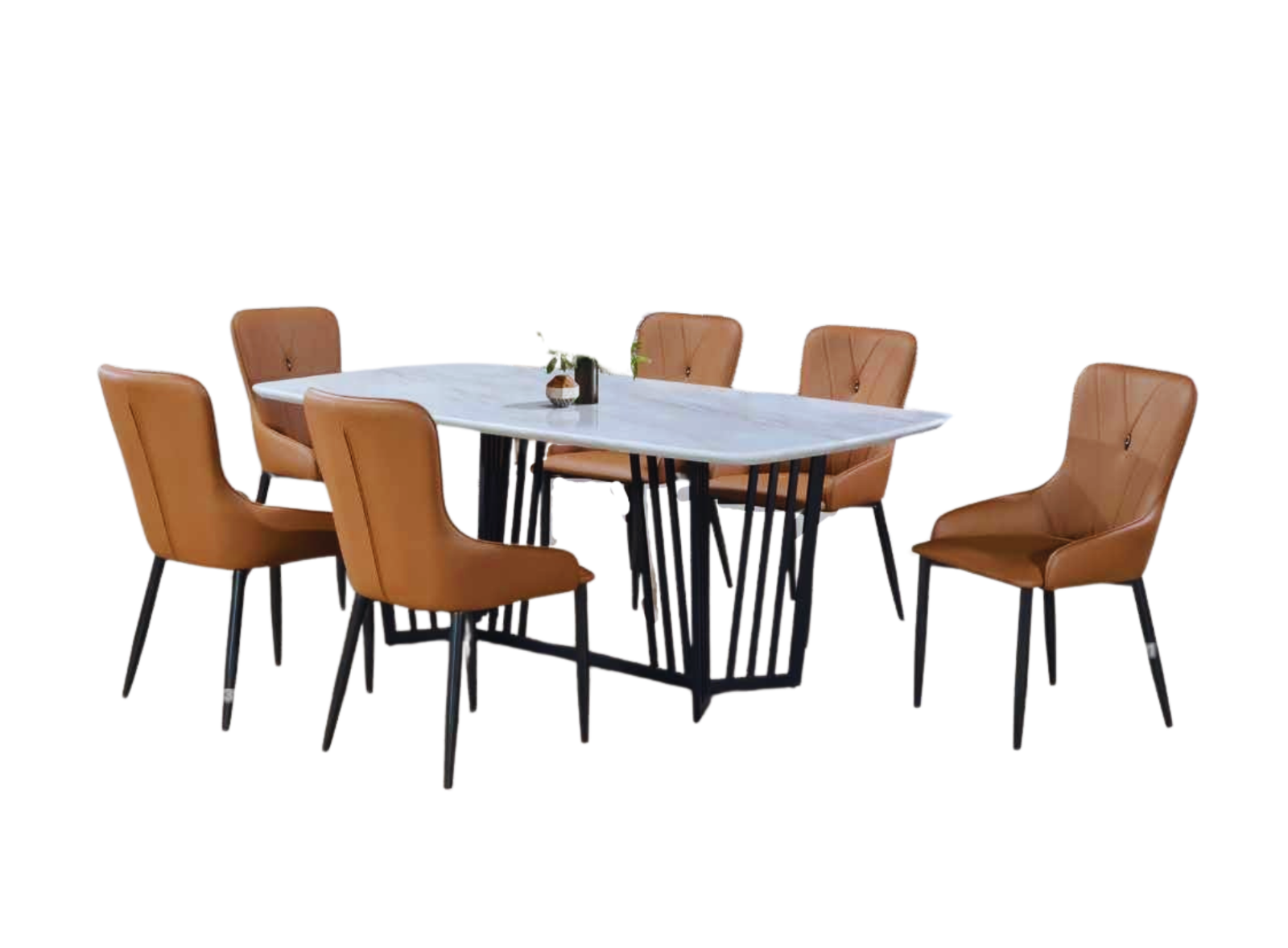 DINING SET (PLZ MT-860-F+84040 LEG)