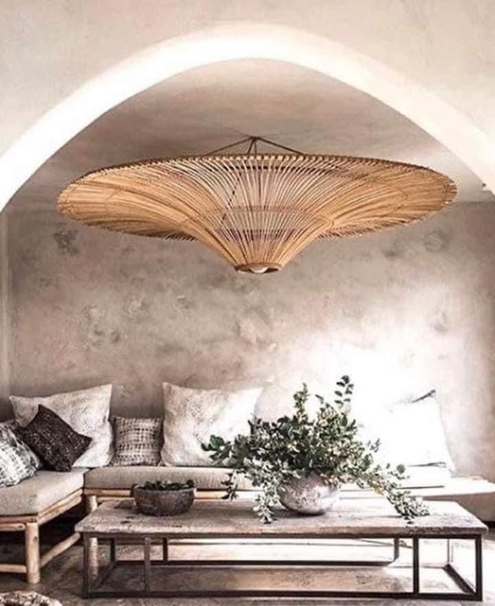 HAN 111 - RATTAN CEILING LAMP