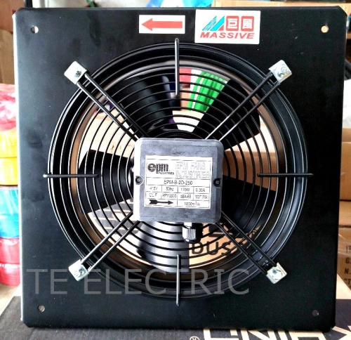 EBM PAPST INDUSTRIAL METAL EXHAUST FANS EPM-8-2D-250 KIPAS EKZOS