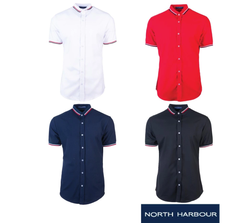North Harbour Unisex Corporate Cyril Business Shirt NHB3000