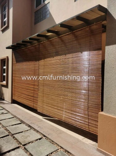 Outdoor Bamboo Blind