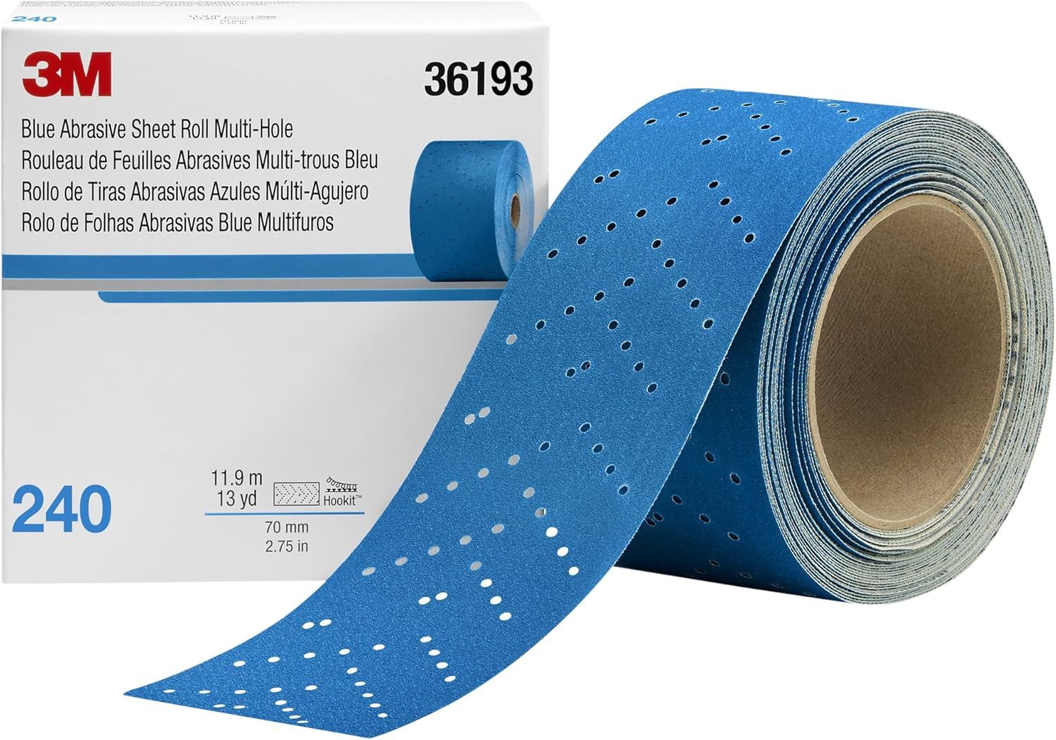3M™ Hookit™ Blue Abrasive Sheet Roll 321U