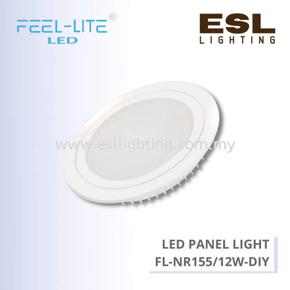 FEEL LITE LED RECESSED DOWNLIGHT ROUND 12W - FL-NR155/12W-DIY