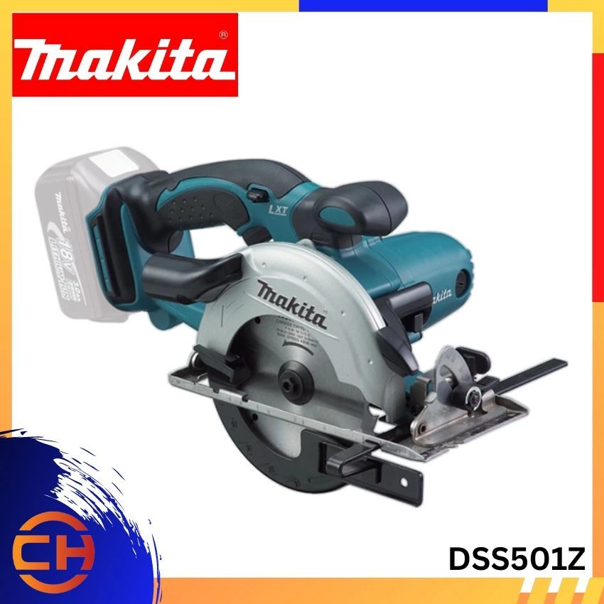 Makita DSS501Z 136 mm (5-3/8") 18V Cordless Circular Saw