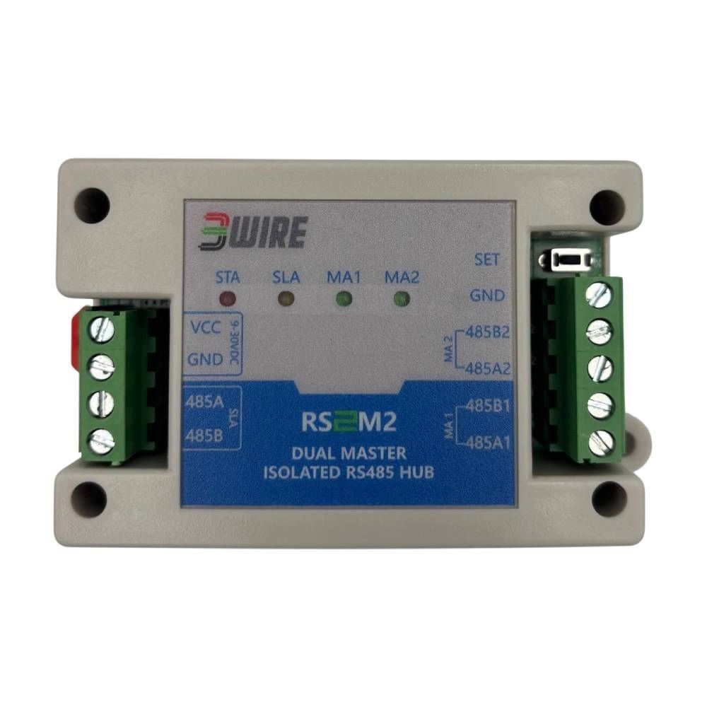 RS2M2 Dual Master Isolated RS485 Hub