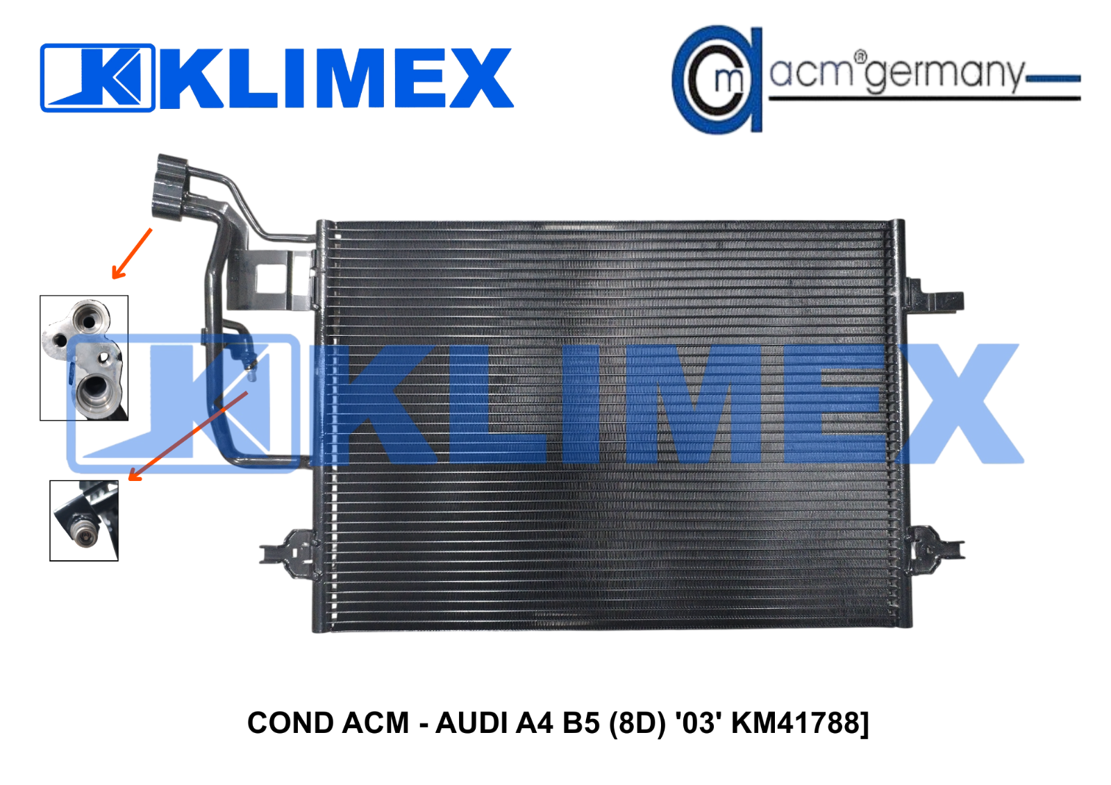 COND ACM - AUDI A4 B5 (8D) '03' KM41788]