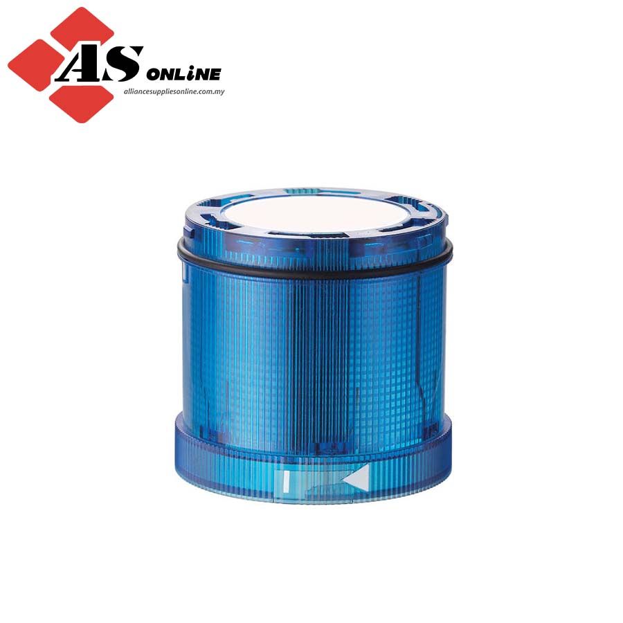 WERMA KS72 Series Blue Flashing Effect Flashing Light Element, LED Bulb 24V, DC, IP65 / Model: ASRC647.520.55 / 647.520.55