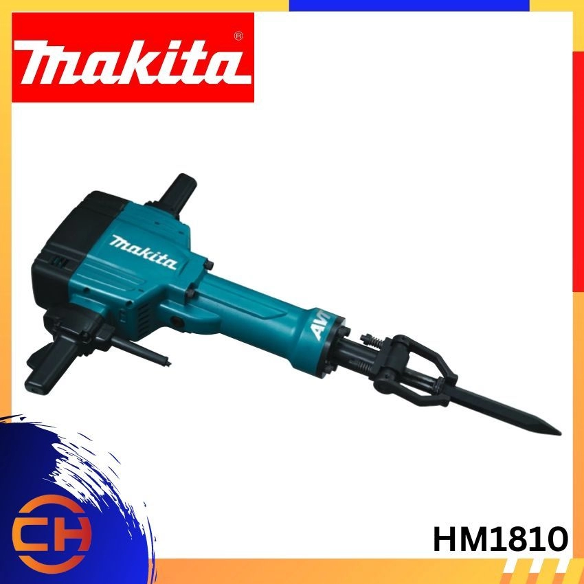 Makita HM1810 28.6 mm (1-1/8") Electric BreakerDemolition Hammer