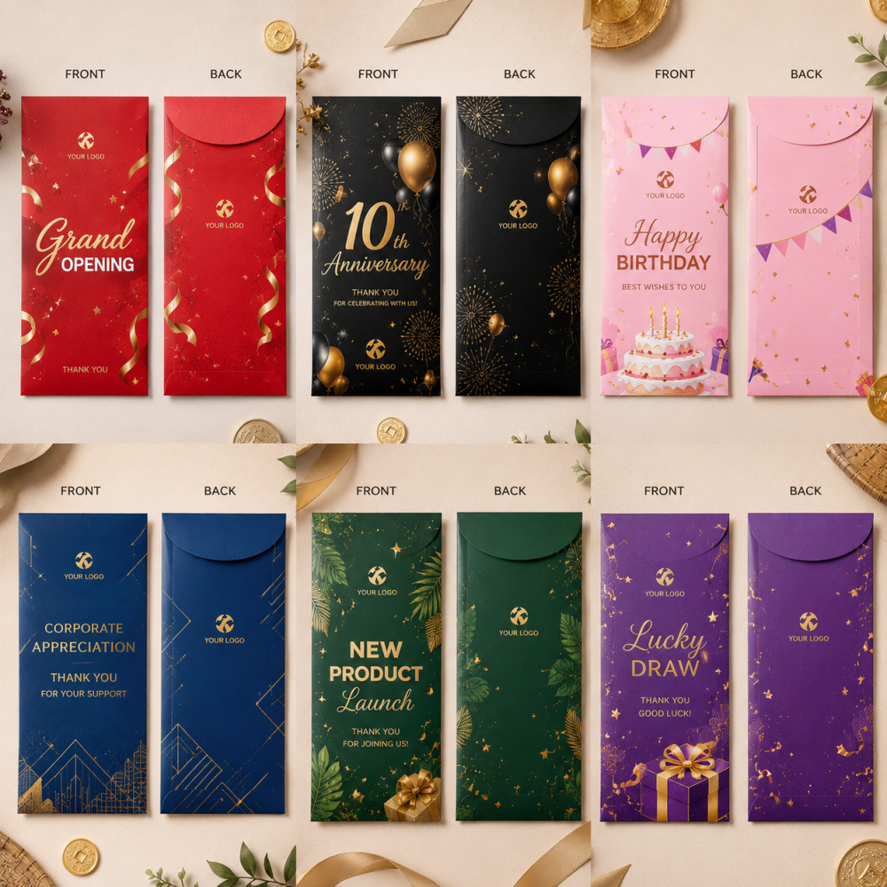 Seasonal Packet Printing (Customize) | Custom Event, Promotional & Campaign Packets