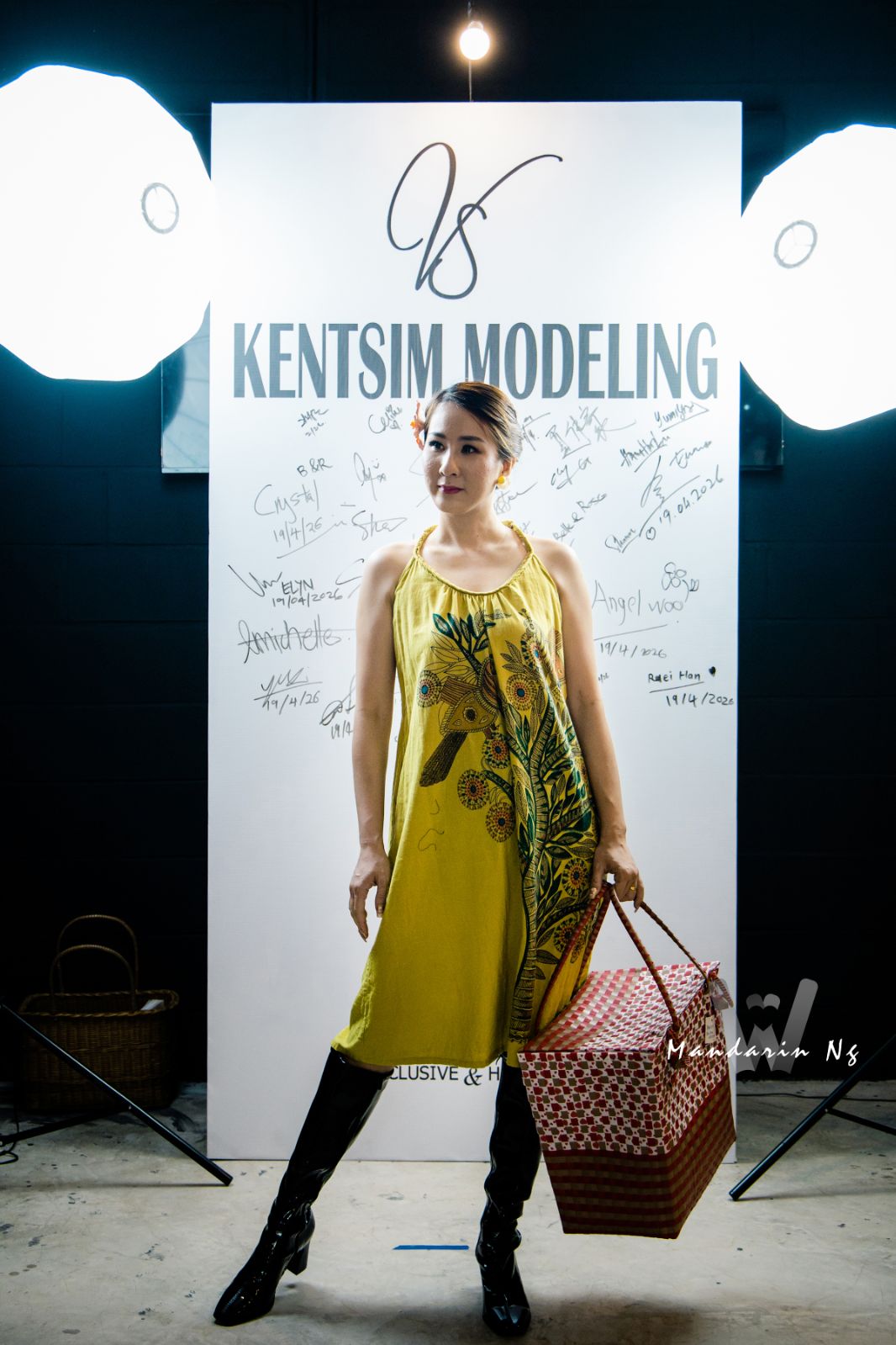 JB high tea fashion show