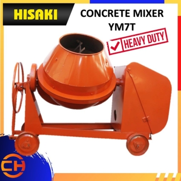 HISAKI CONCRETE MIXER YM7T Diesel 4 Stroke Engine Quality Machine Cement Siment