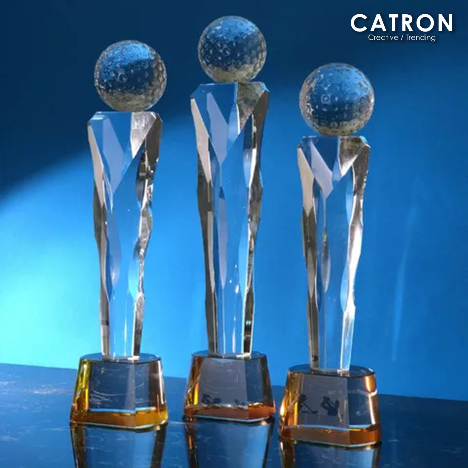 9345 - CRYSTAL TROPHY
