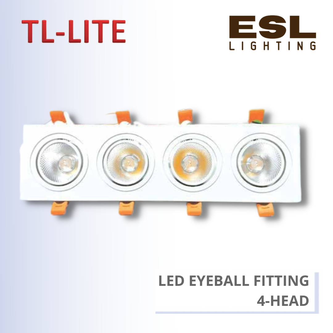TL-LITE EYEBALL - LED EYEBALL FITTING - 4-HEAD