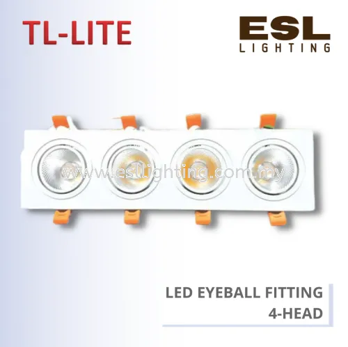 TL-LITE EYEBALL - LED EYEBALL FITTING - 4-HEAD