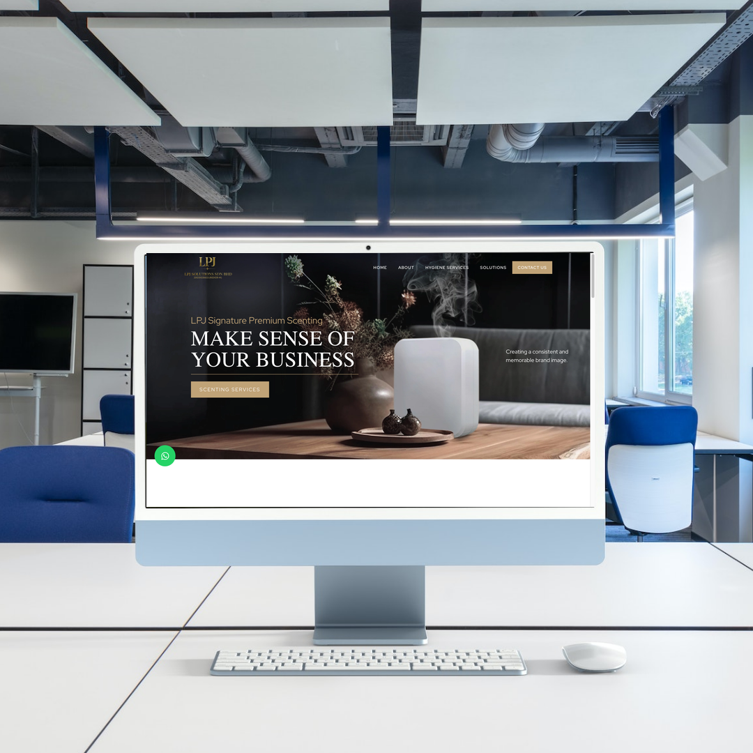 Scent Marketing Website Design & SEO | Selangor