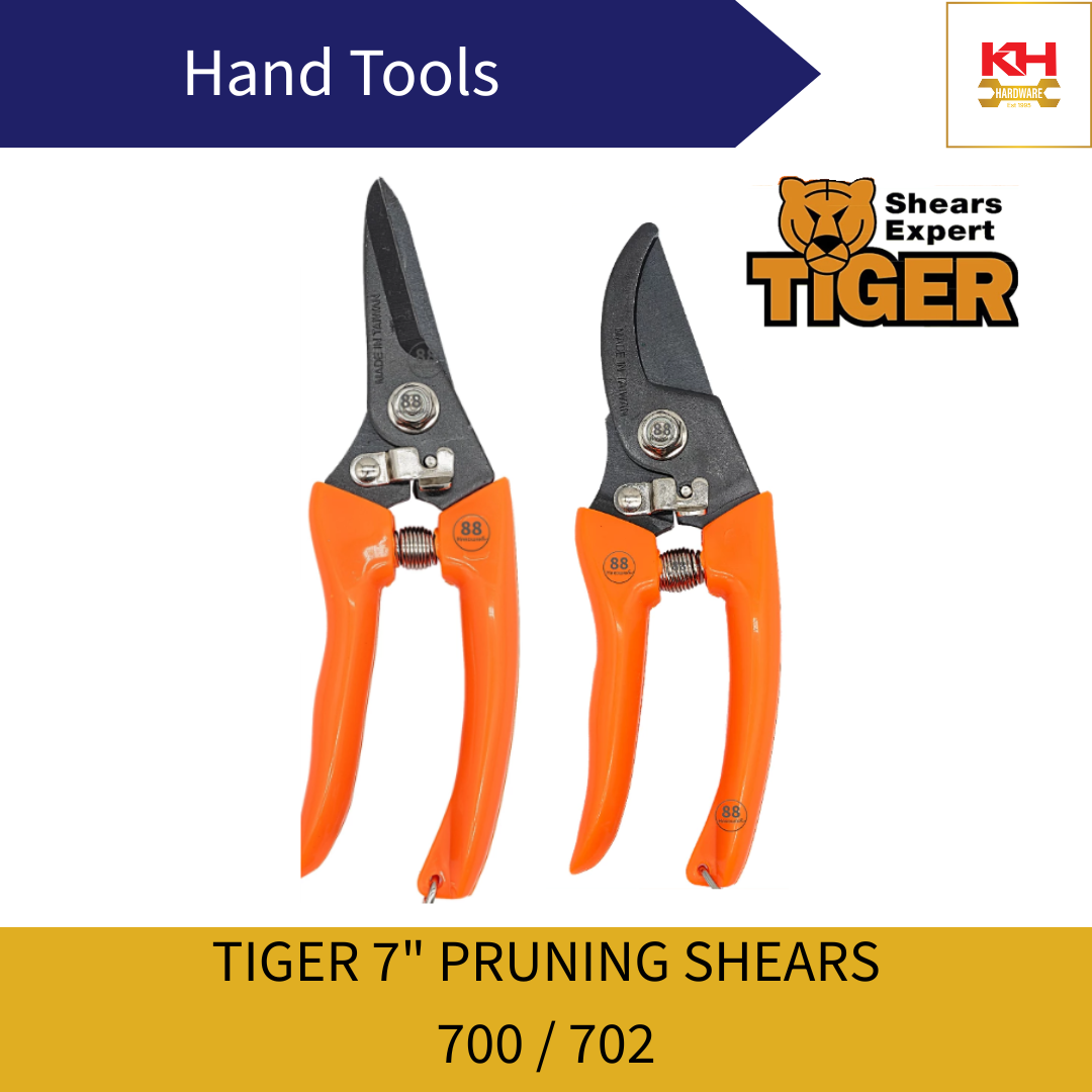 TIGER 7" Pruning Shears 700 / 702