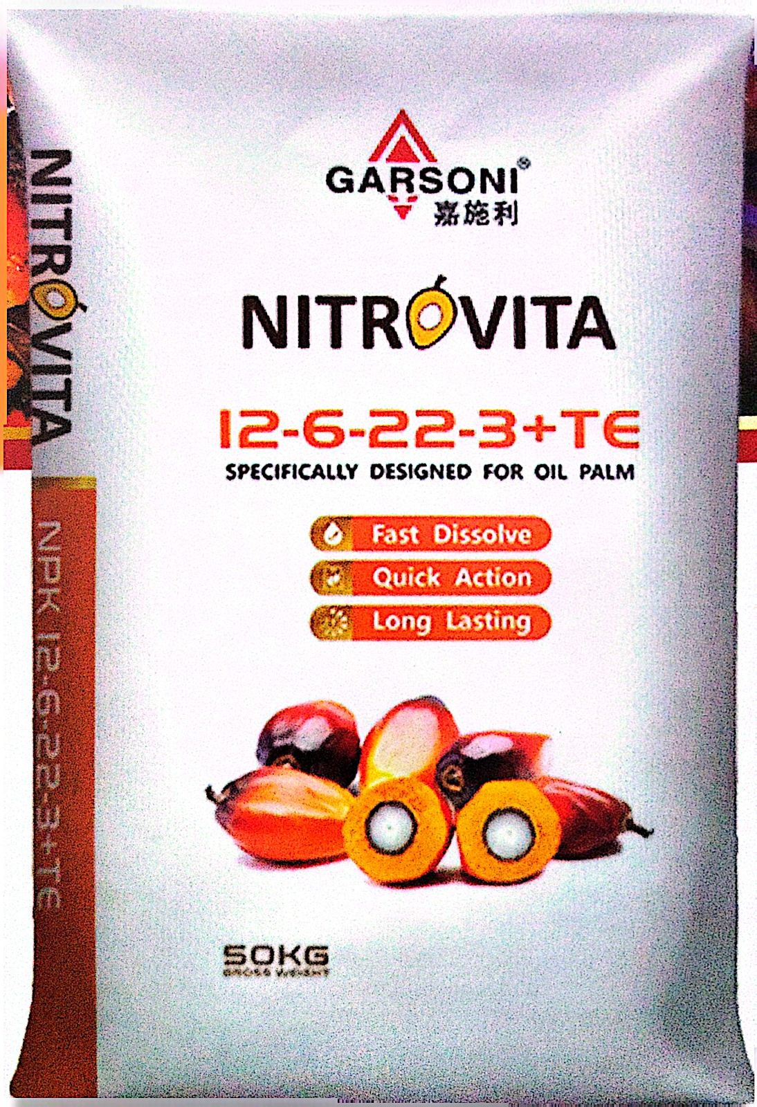 Nitrovita 12-6-22-3+TE