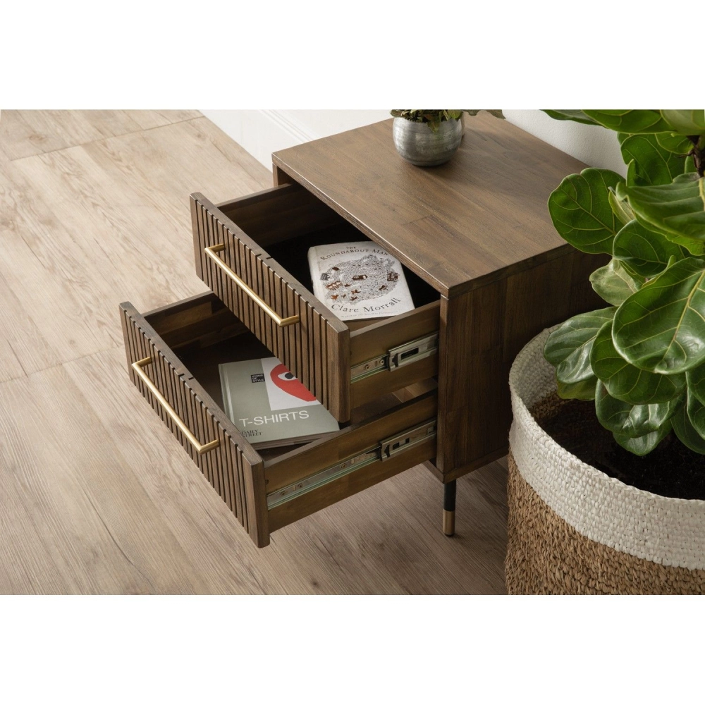 Hamilton Bed Side Table (With Drawer)