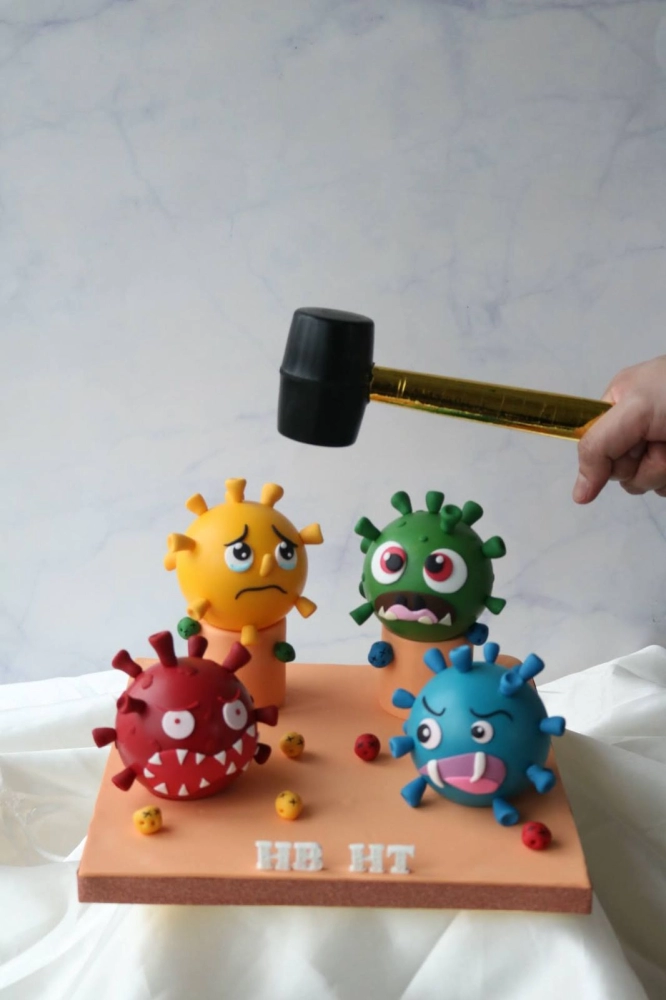 Virus Chocolate Pinata