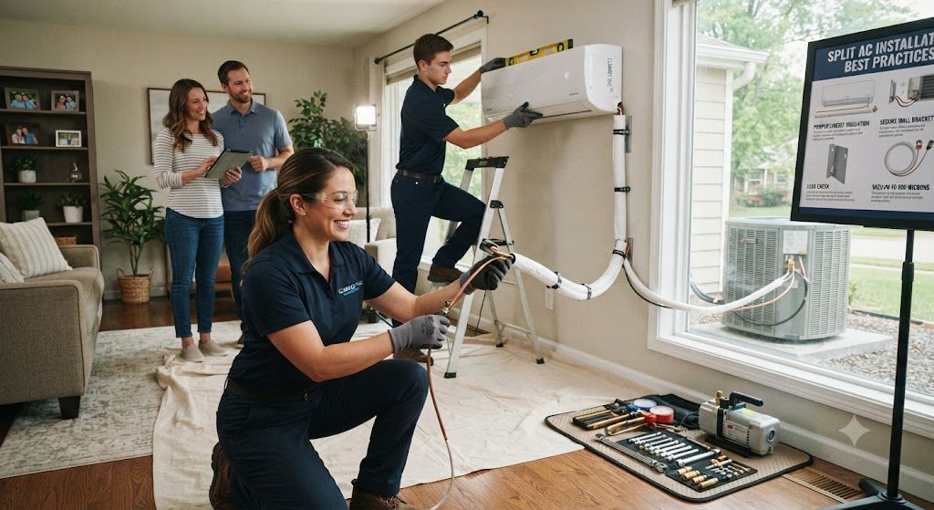 Split AC installation best practices