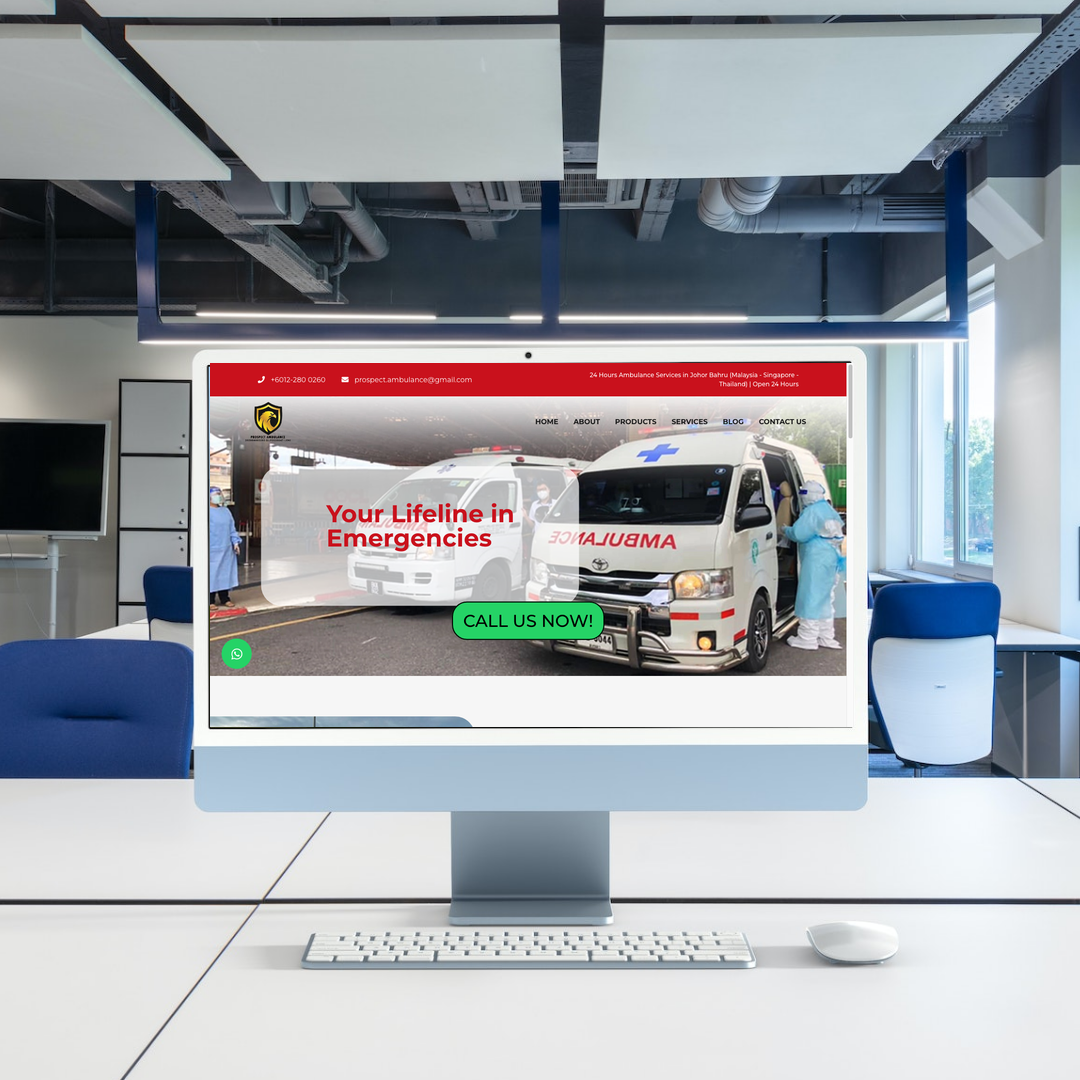 24hr Emergency Ambulance Service Portfolio for Buyer Questions & Enquiries | Johor