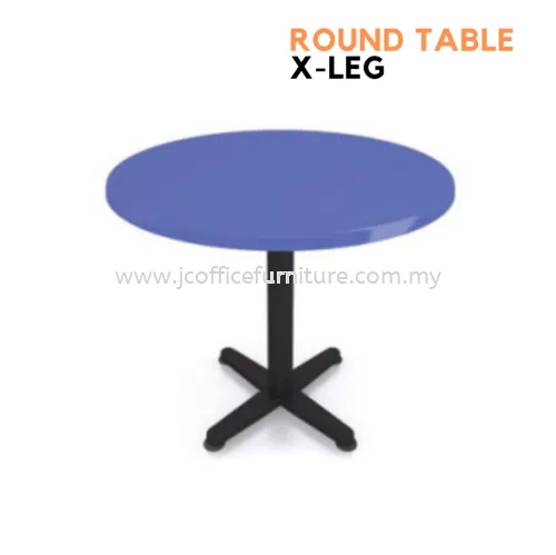 Fibreglass Round Table X-Leg 