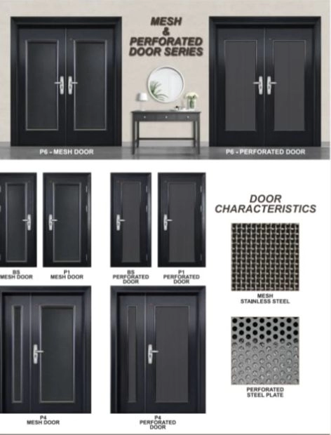 OM Mesh & Perforated Door Series