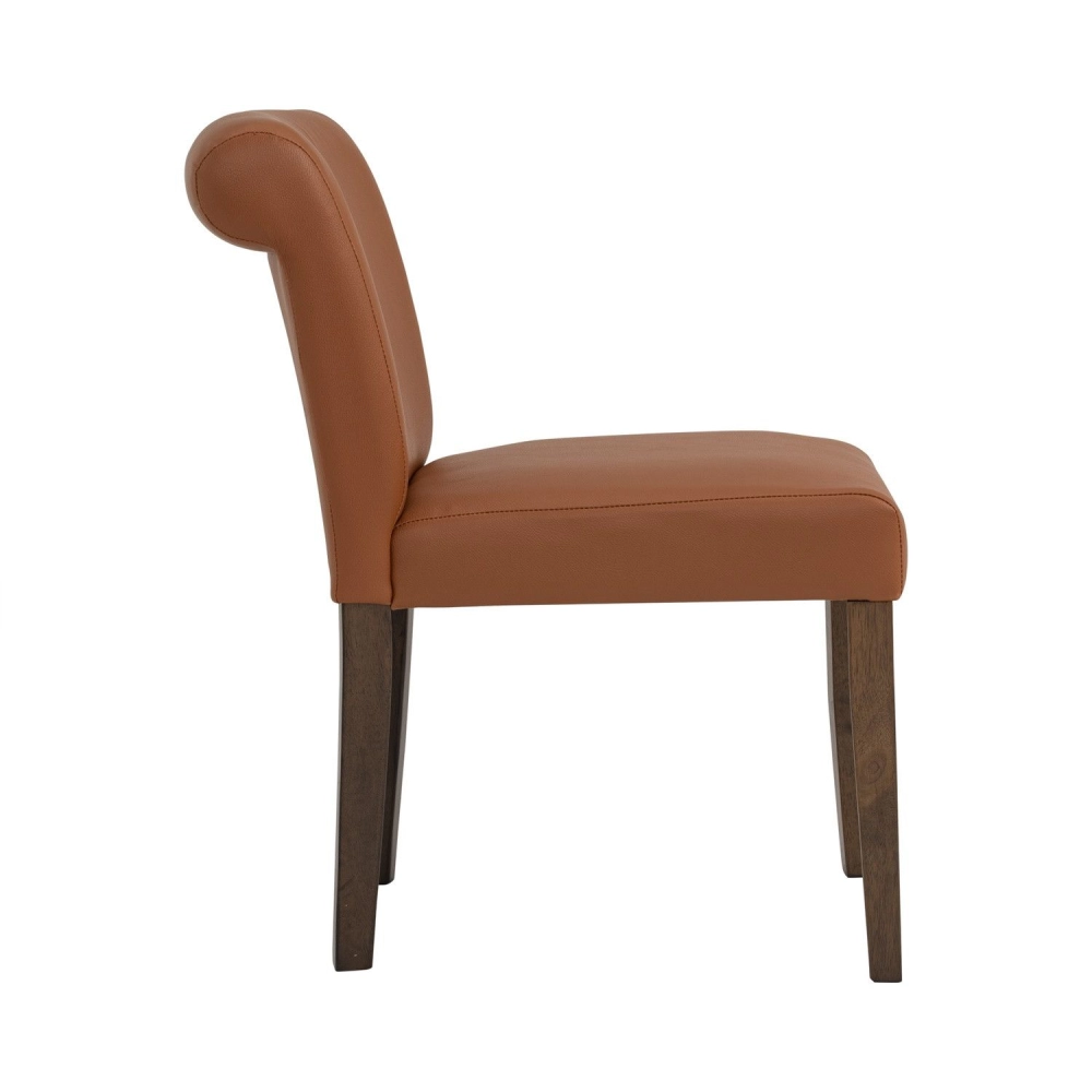 Suzy Chair (Brown PU)