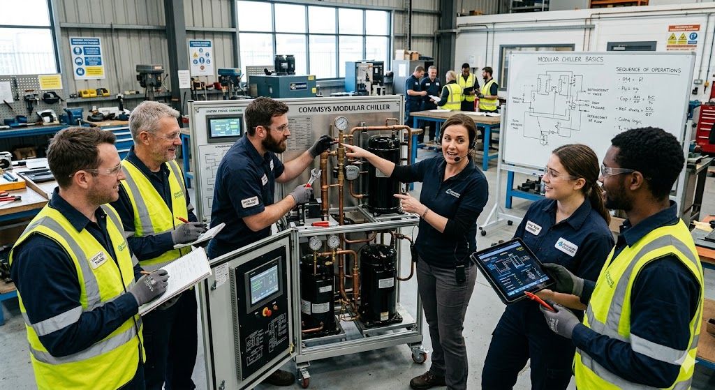 Commercial modular chiller training