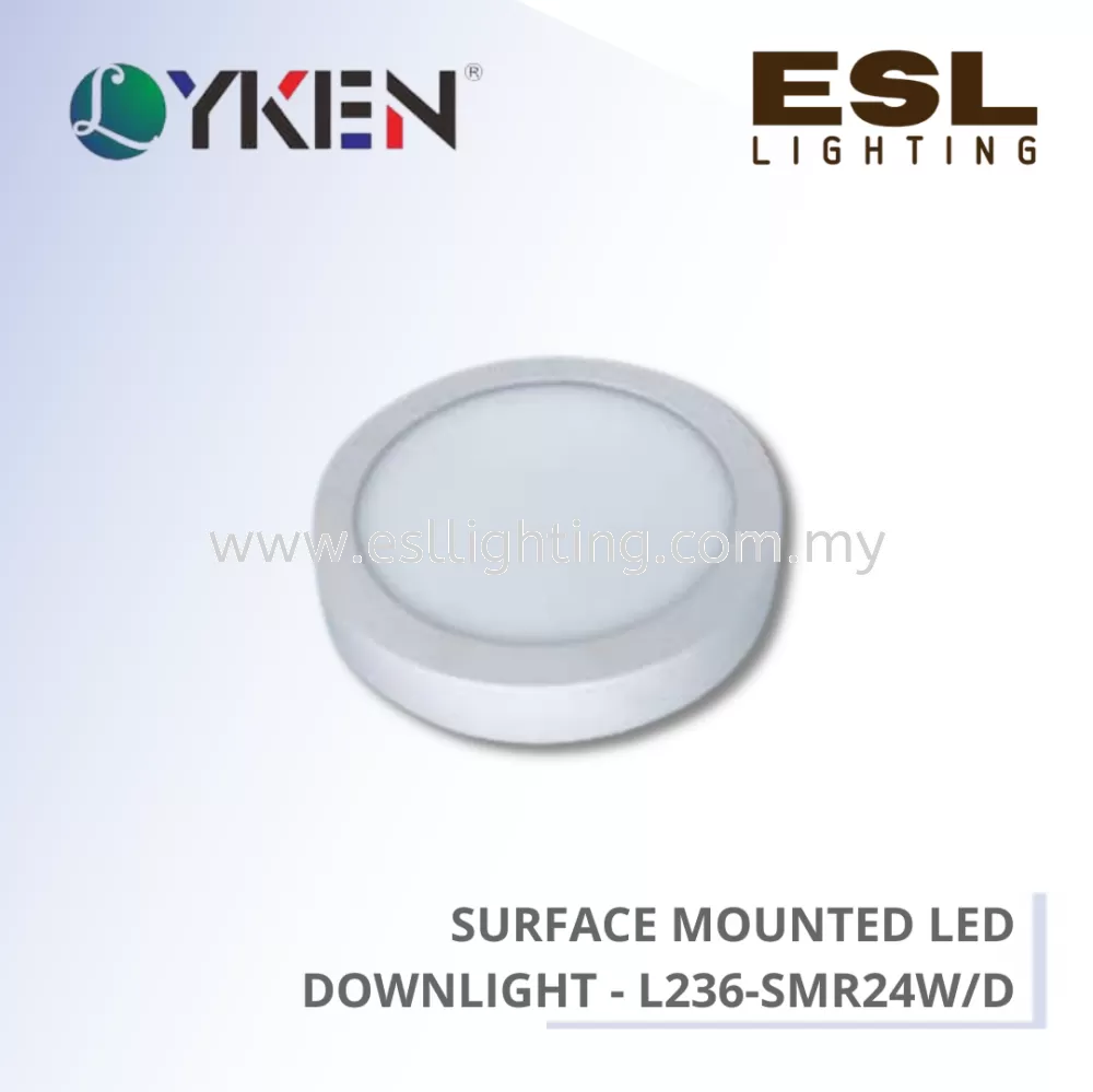 LYKEN Surface Mounted LED DOWNLIGHT - L236-SM24W / L236-SM24D